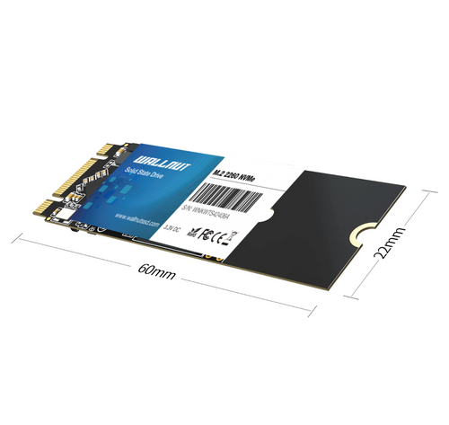 Wallnut M.2 2260 NGFF Sata Solid State Drive For Desktop Laptop 6.0GB/s