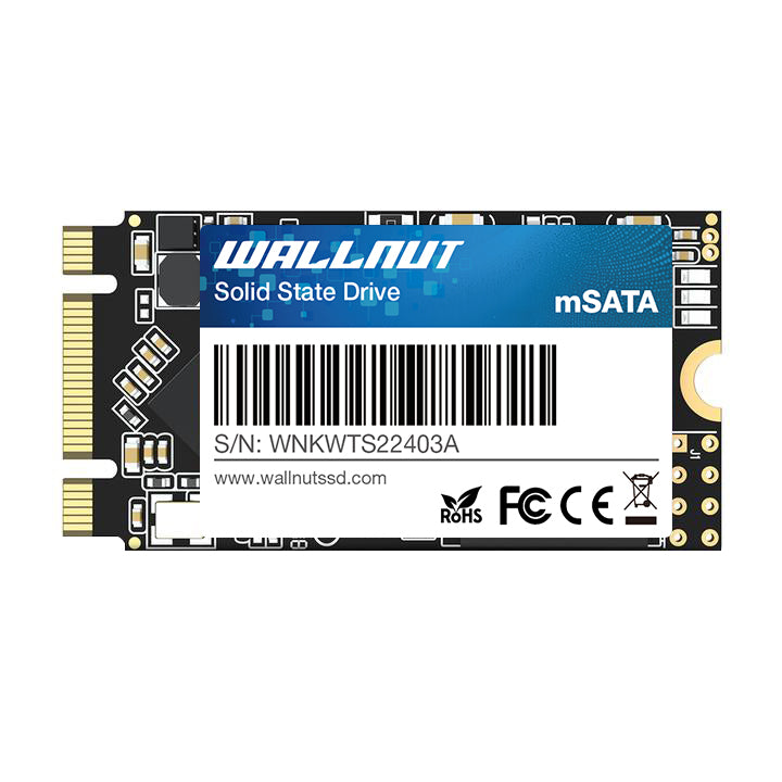 Wallnut mSATA Mini Sata SSD Solid State Drive 64GB-2TB