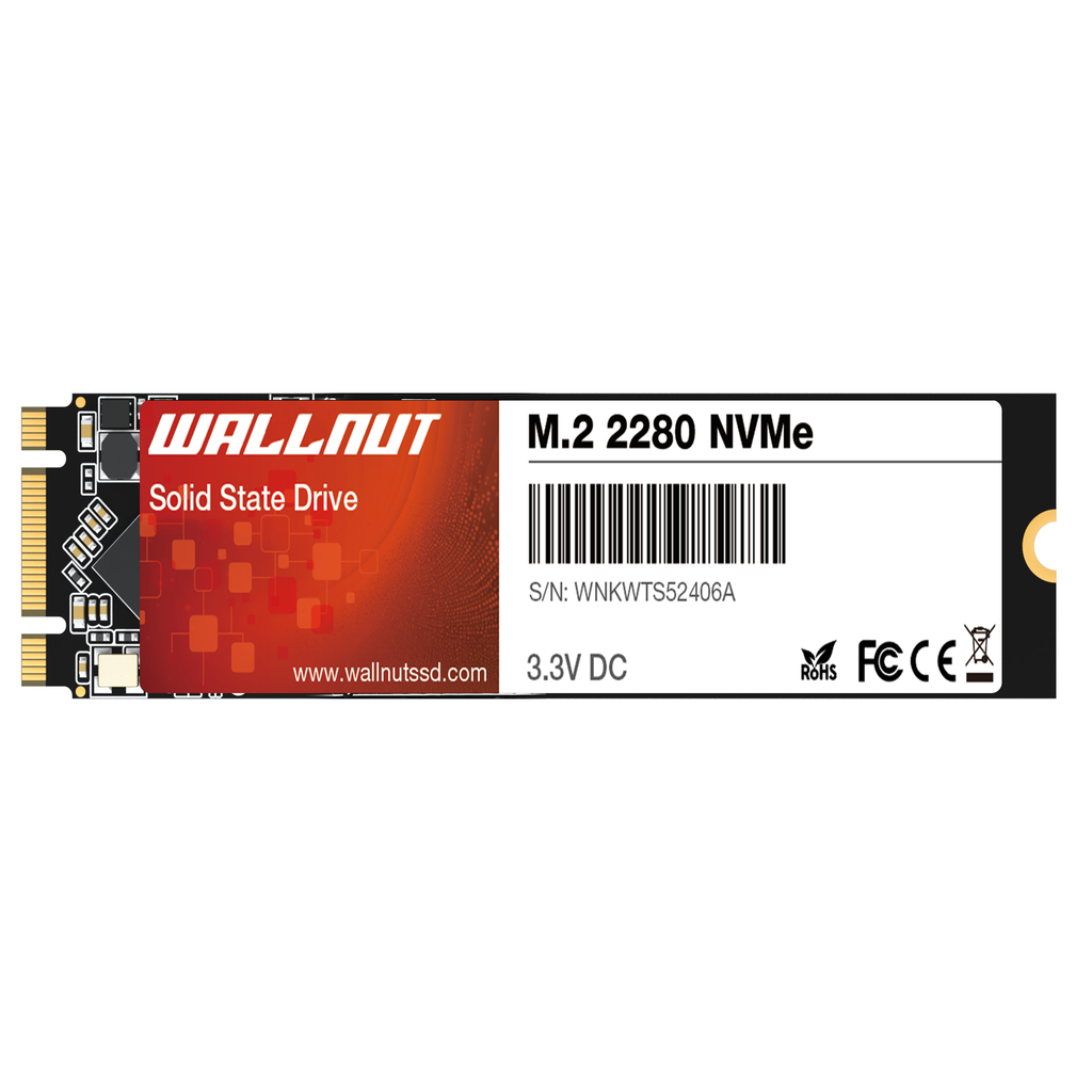 Wallnut M.2 2280 NGFF Sata Solid State Drive 64GB-2TB