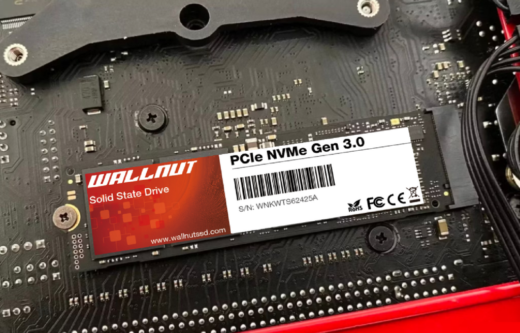 Wallnut NVMe PCIe Gen 3.0 Solid State Drive 256GB-4TB